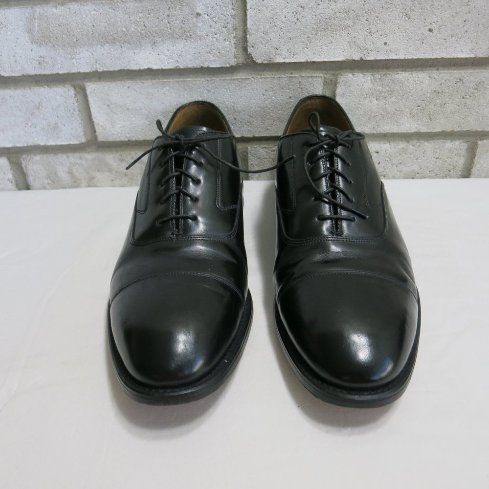 Johnston & Murphy Cap Toe Leather Dress Oxfords Footwear Men's Shoes Sz 10.5 EEE - Picture 5 of 7